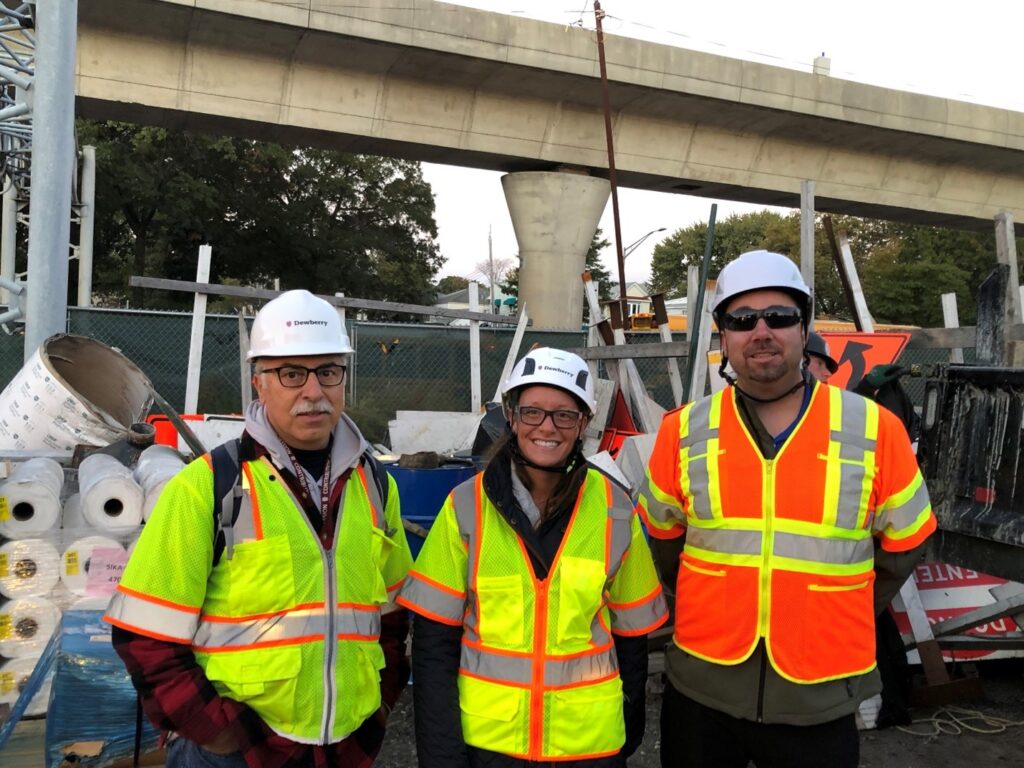 "I wear the required PPE" is one of Dewberry's 10 Tenets of Safety.