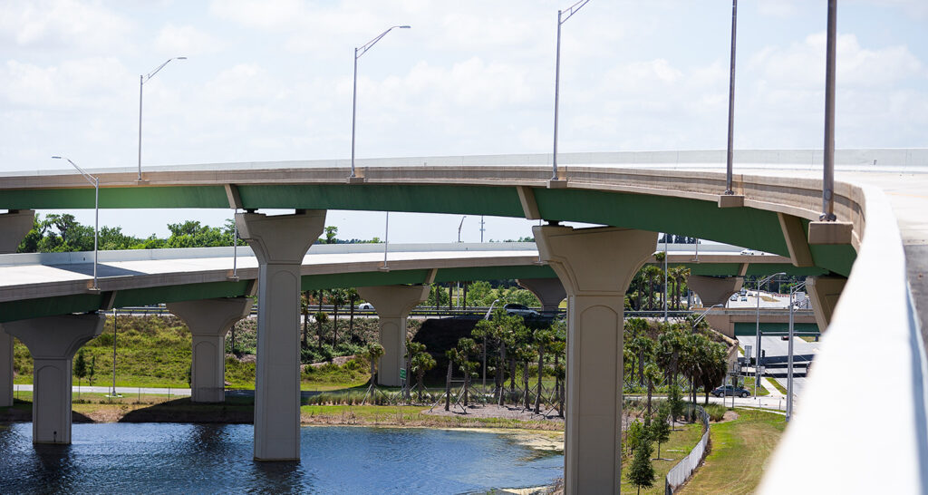SR-417 Envision credits are issued for projects meeting certain thresholds for categories, including quality of life, leadership, resource allocation, natural world, and climate and resilience.