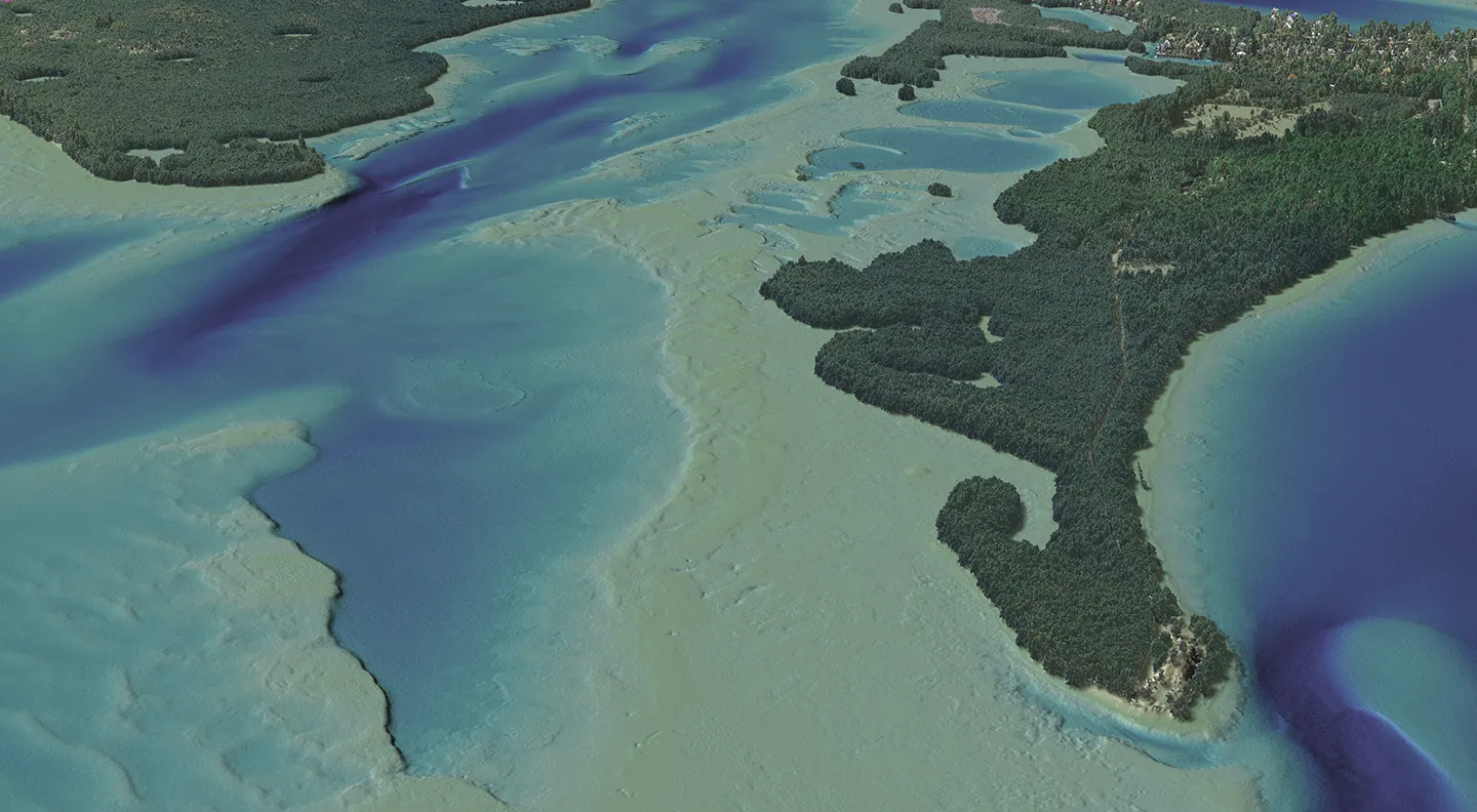 Our Geospatial and Survey services groups collaborated to create topographic maps of the state of Florida.