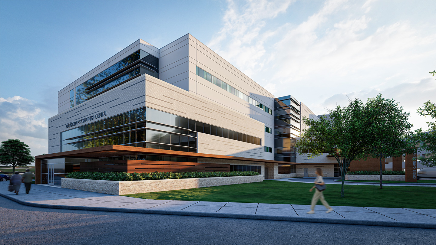 New State Psychiatric Hospital in Tulsa, Oklahoma.