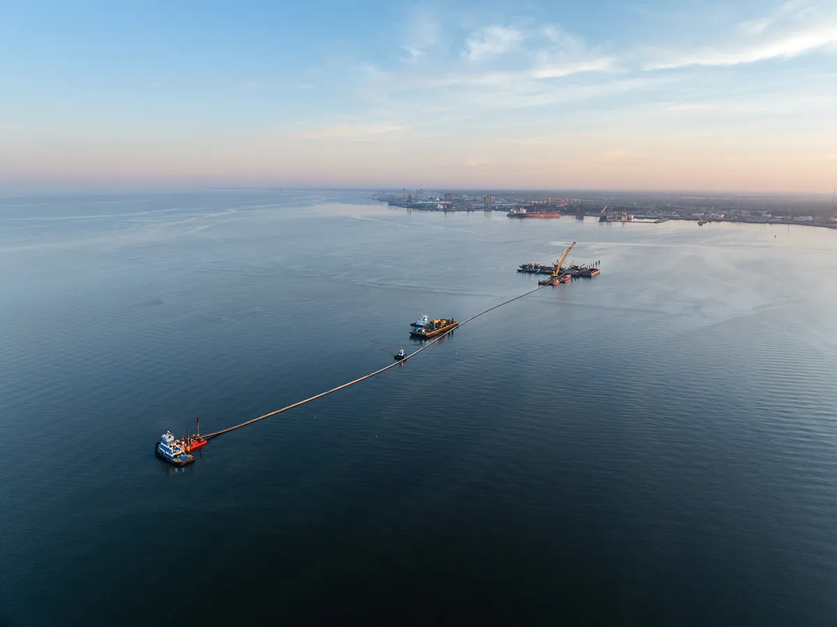 2024 Trenchless Technology Project of the Year New Installation Honorable Mention – James River Crossing Sewage Force Main HDD