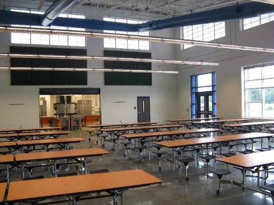 Enka Intermediate School accommodates nearly 925 students, faculty, and staff.