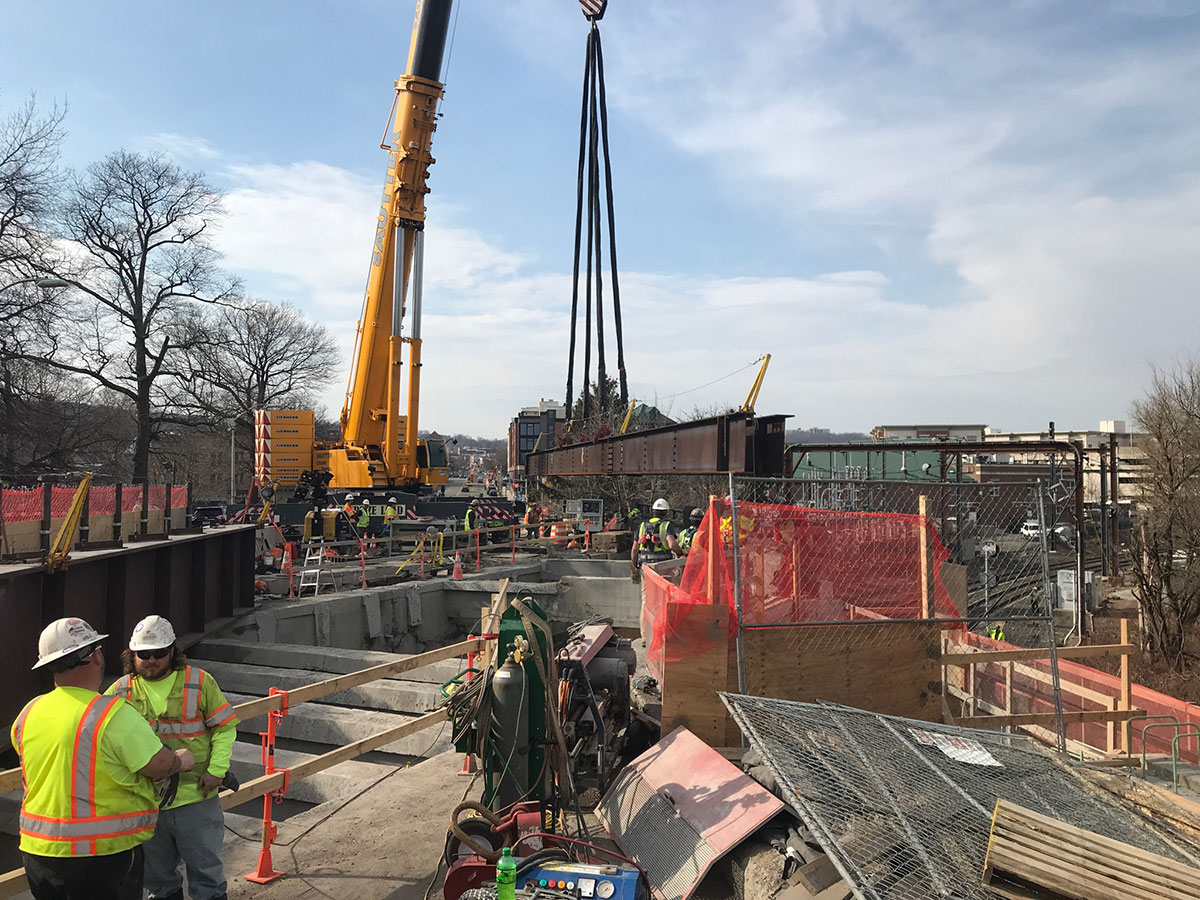 Dewberry provided preliminary engineering, design, and construction support services. Photo courtesy of New Jersey Department of Transportation.