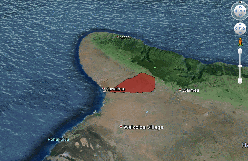 Pelekane Watershed on Hawaii’s Big Island.