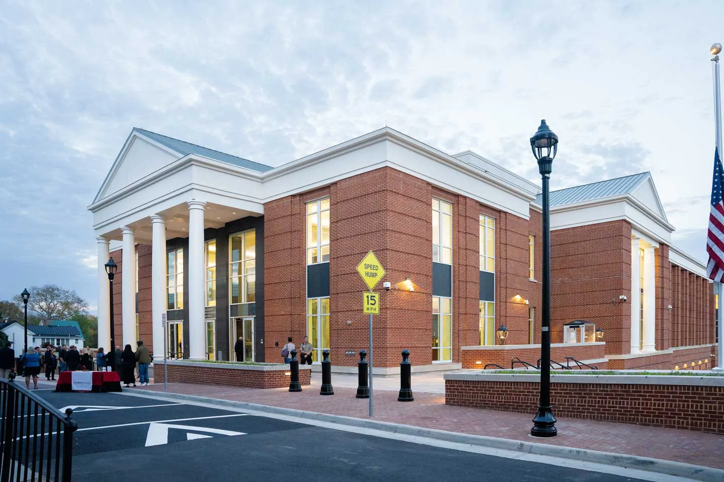 Loudoun County General District Courthouse in Leesburg, Virginia.