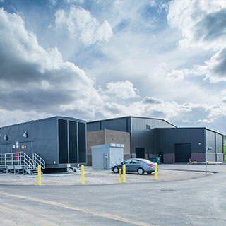 The 10-MGD plant is designed for expansion up to 40 MGD. - Photo by Dewberry