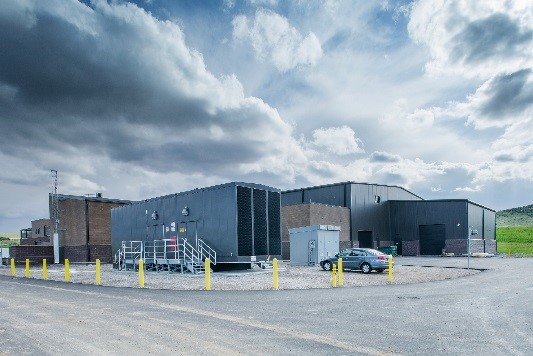 The 10-MGD plant is designed to be expanded incrementally to 20, 30, and 40 MGD.