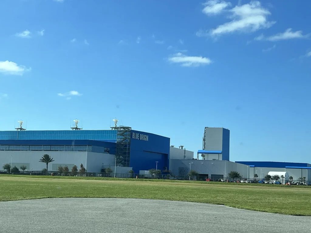 The SIP provides funding for projects that promote space transportation capacity and efficiency, such as Blue Origin’s new pad at Launch Complex 36.