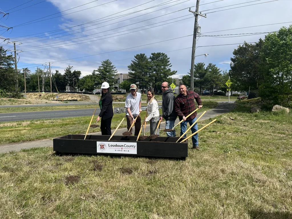 W&OD Trail Over Sterling Boulevard groundbreaking ceremony.