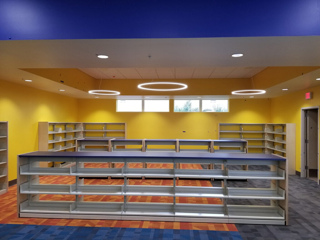 Stanislaus-Library-Interior Stanislaus County Library Interior Construction
