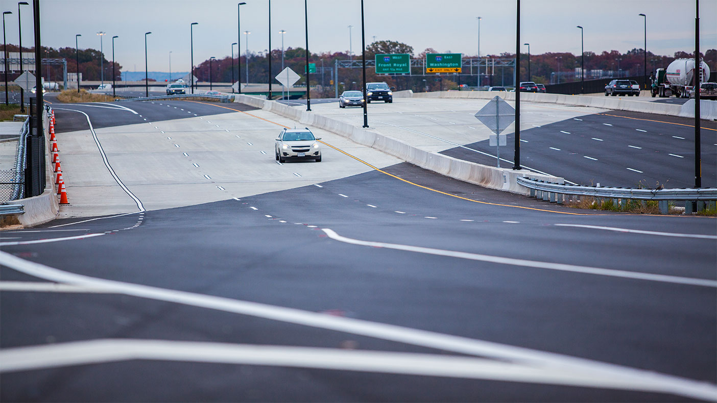 The traditional design-bid-build project was fast-tracked with adaptive designs and plan packaging to segment the project into separate construction contracts aligned with funding availability.