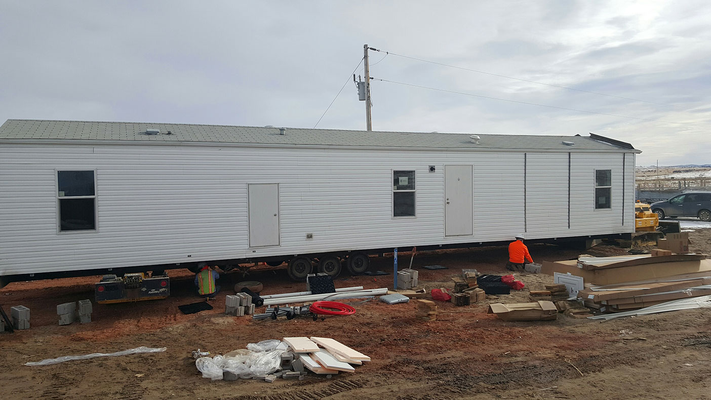 The sites include substantial site improvement efforts to improving grading, foundations, and utilities.