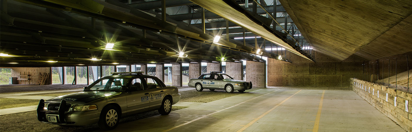 We developed engineered designs of the department’s shoot house, which includes an elevated structure of approximately 3,500 square feet for live fire training exercises.
