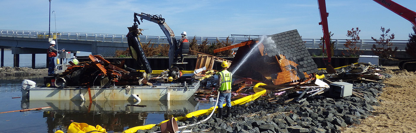 Recognized as the largest waterway debris removal in U.S. history, the program spanned more than 100,000 cubic miles of debris and 360,000 cubic yards of sediment.