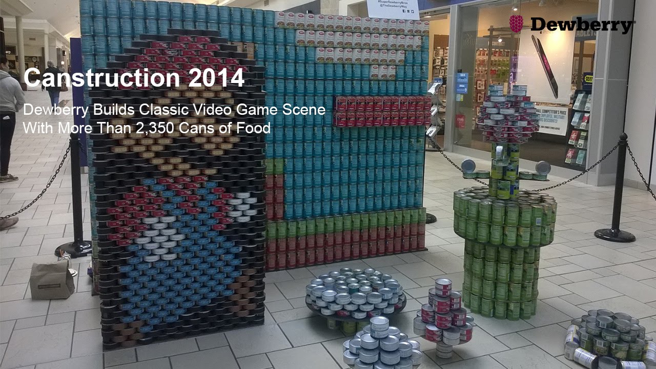 Dewberry Canstruction 2014