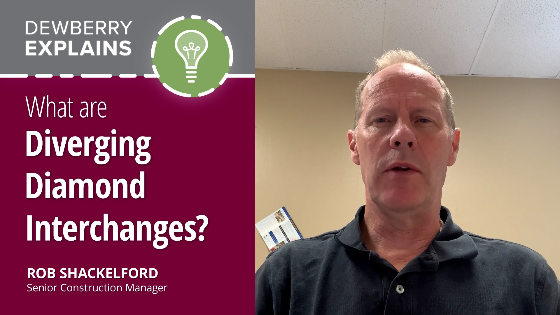 Diverging Diamond Interchanges Rob Shackelford