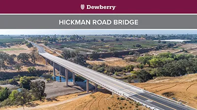 Hickman Road Bridge over the Tuolumne River