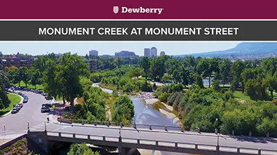 Monument Creek at Monument Street