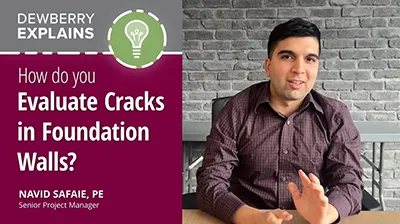 How do you Evaluate Cracks in Foundation Walls?