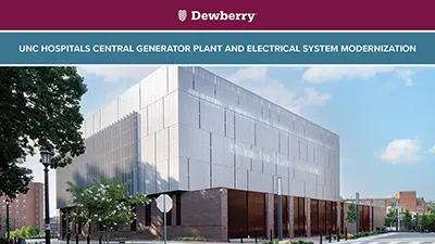 University of North Carolina Hospitals Central Generator Plant and Electrical System Modernization Thumbnail