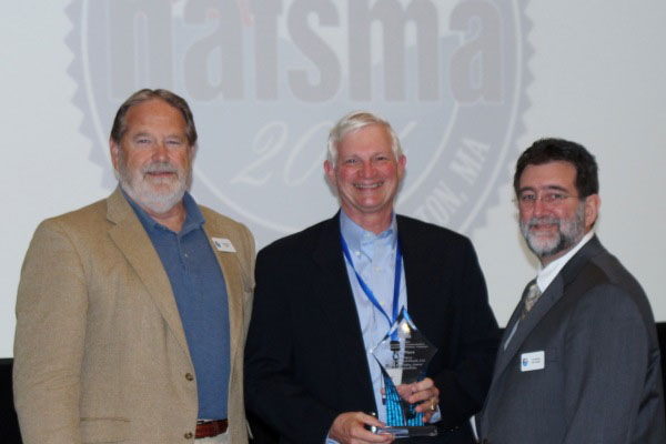 (L-R) NAFSMA President Dusty Williams, Dewberry Vice President Grant Smith, NAFSMA Vice President Timothy Richards.
