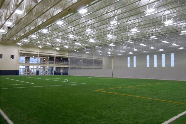 Turf field used from November to March.