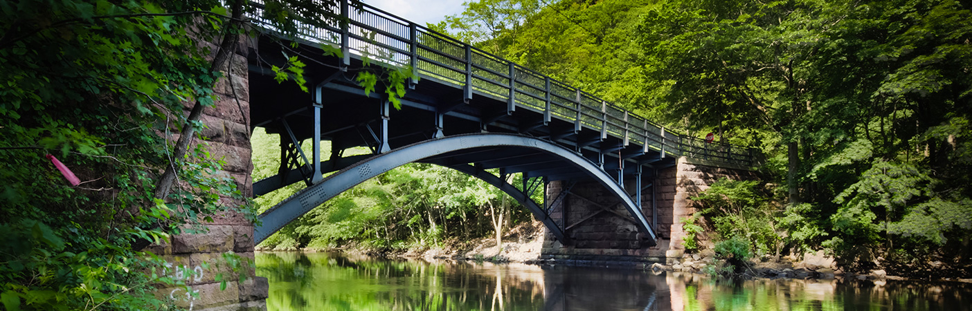 As identified during the inventory, we are designing the $1.3 million rehabilitation of the East Rock Road Bridge over the Mill River to maintain the area’s historic character.