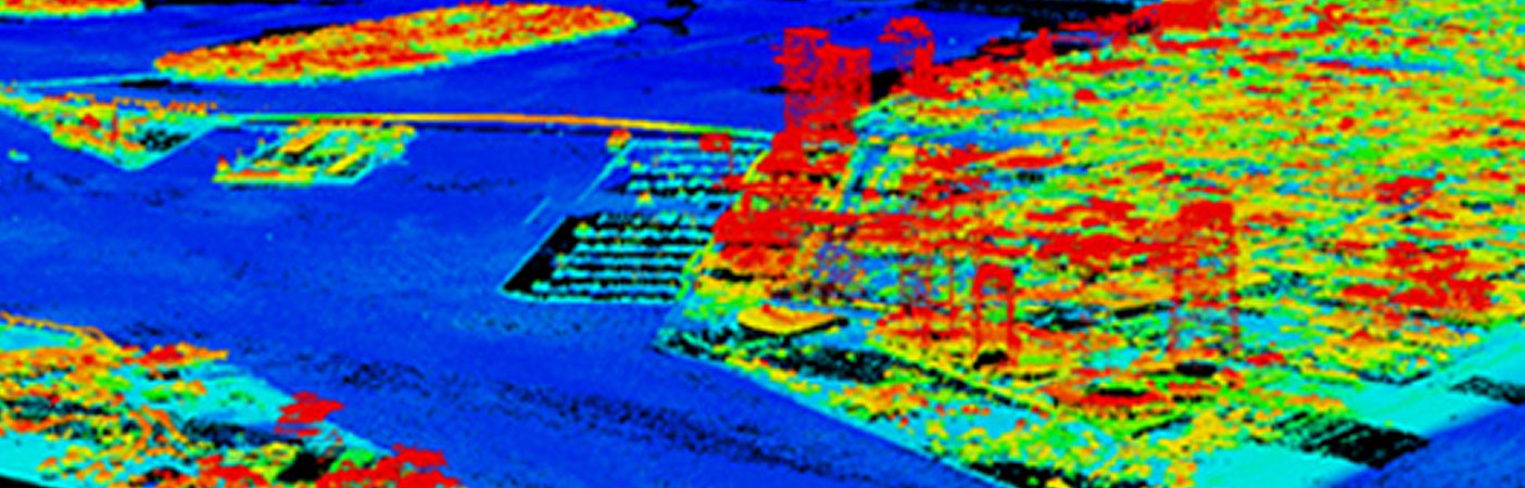 High-resolution, full cloud LiDAR data at the Port of Miami and South Beach is used as the basis for the SLOSH model elevations.