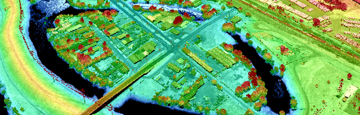 We used LiDAR data to locate and identify elevations of each property in order to perform a detailed flood risk assessment.