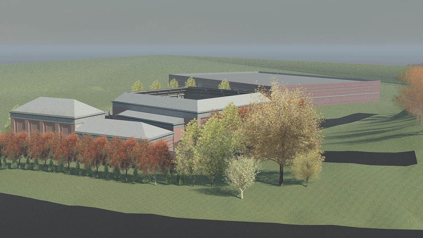 We also used renderings of the proposed substation to illustrate how the facility—with screen structures to block views of the equipment while allowing for proper ventilation—fits into the community.