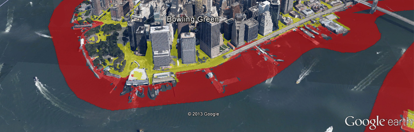 Our GeoTerrain tools within GeoRAMPP allowed us to analyze billions of elevation data points and develop mapping for 10 river forecast points in New York.